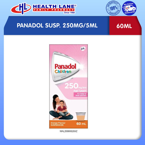 PANADOL KANAK-KANAK SUSPENSION 6+ TAHUN (60ML)